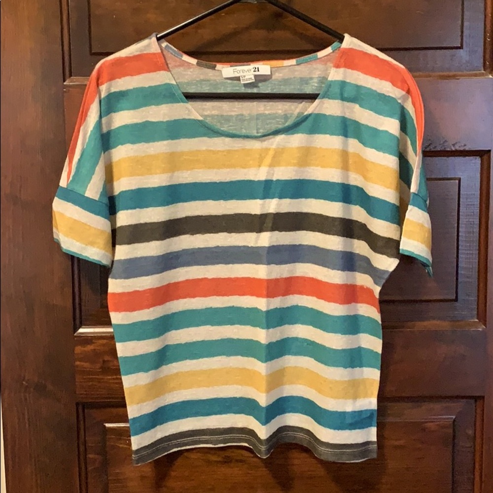 Women’s Striped Slub Tee